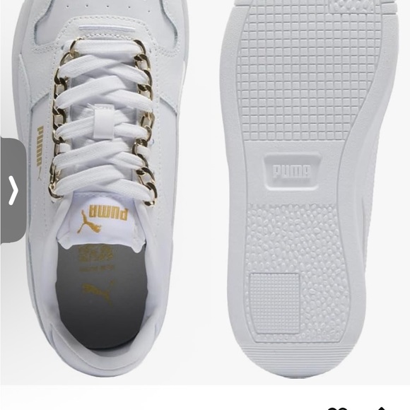 Puma white sneakers women’s size 7 new in box - Picture 9 of 11